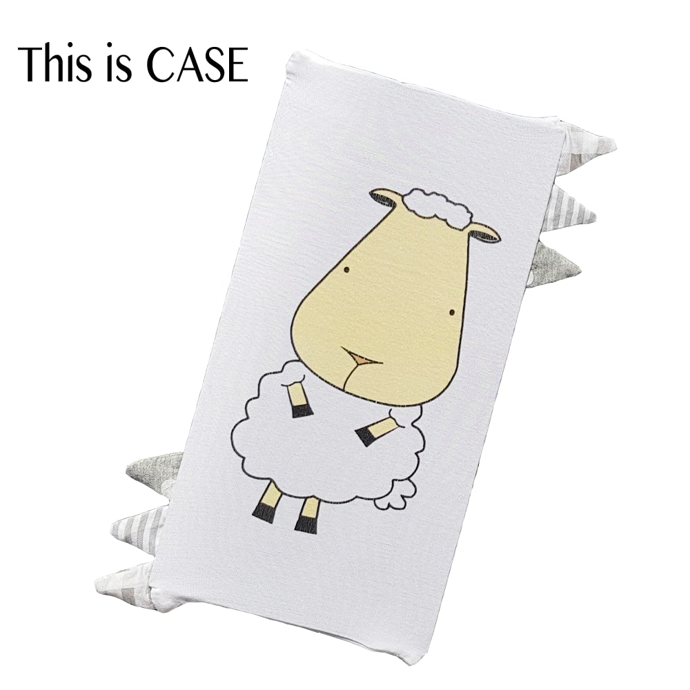 MooMooKow Baa Baa Sheepz® Bamboo Bed Time Buddy™ Case M (38 x 18 cm) - Various Designs