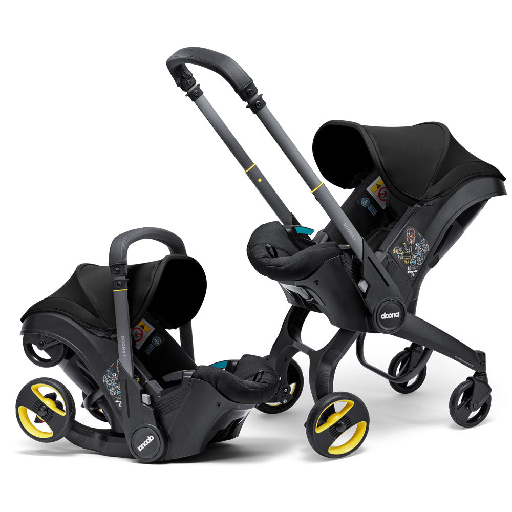 Doona stroller clearance to car seat