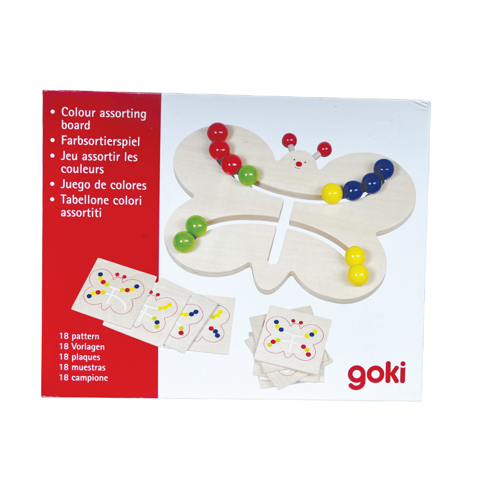 Goki 18 Pattern Colour Assorting Board Jarrons & Co.