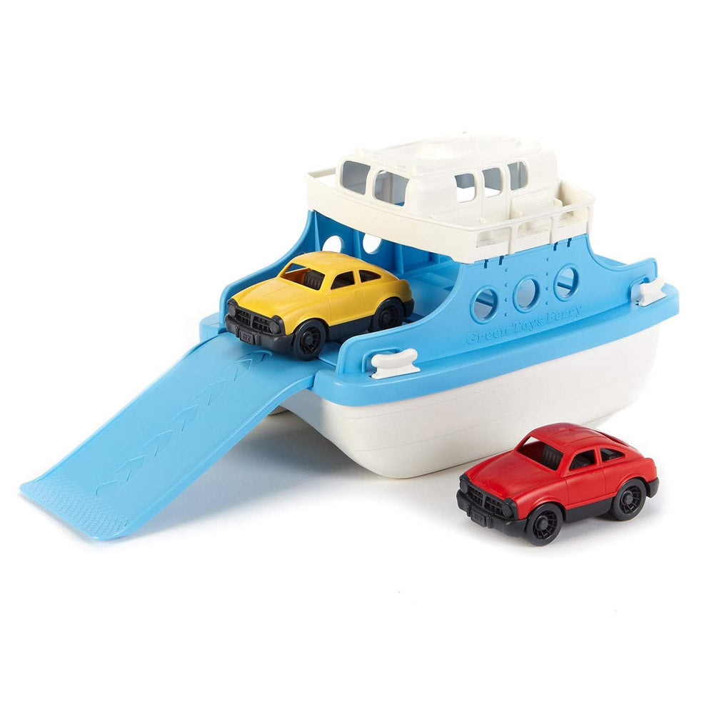 Blue store boat toy