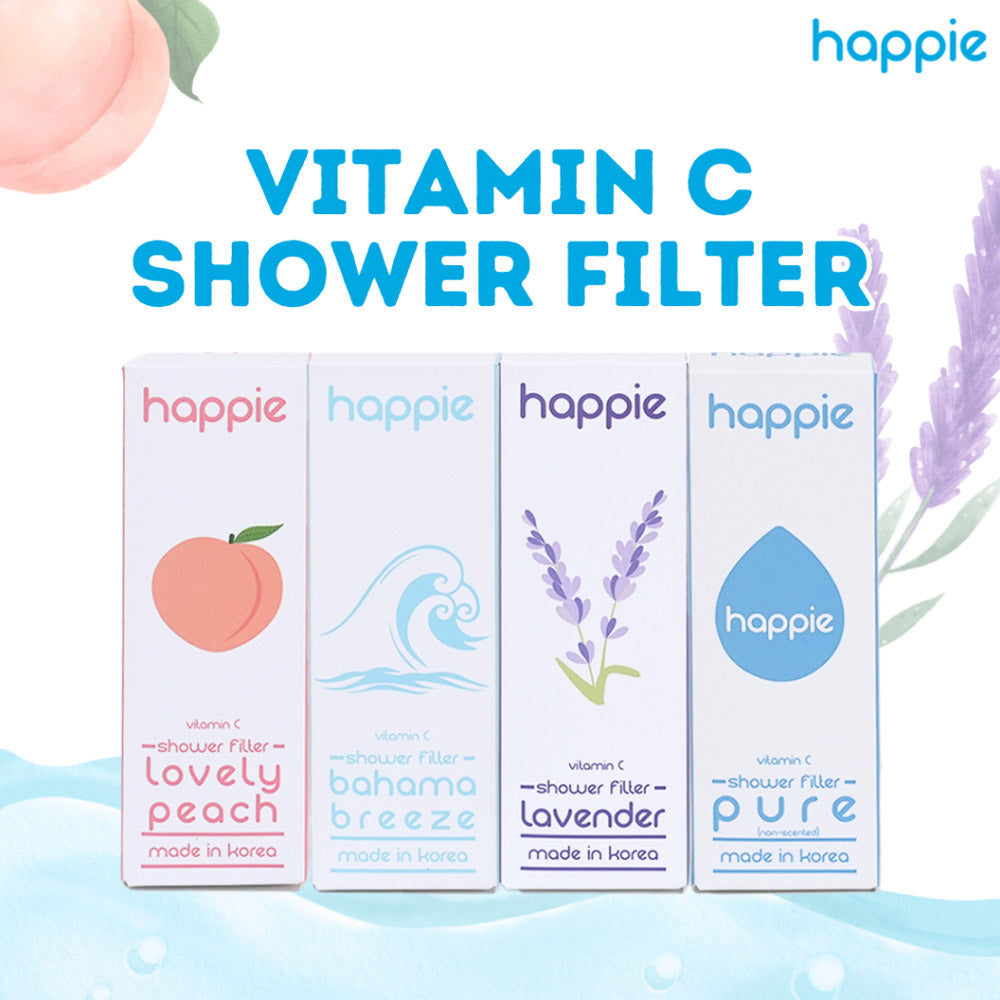 Happie Vitamin C Aromatic Premium Shower Filter - 4 Fragrances