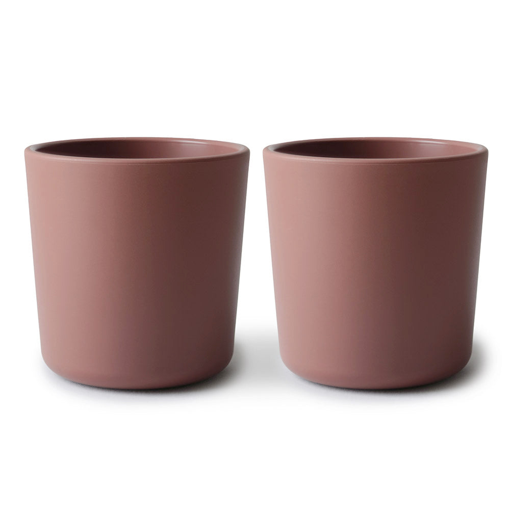 Mushie Dinnerware Cups (Set of 2) - 11 Colors