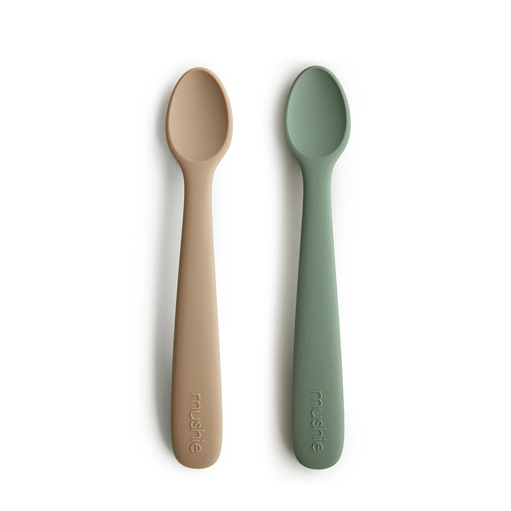Mushie Silicone Feeding Spoon (Set of 2) - 4 Colors