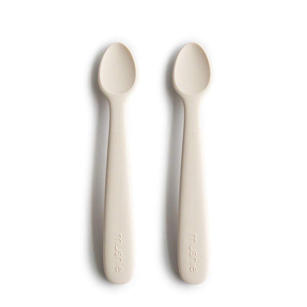 Mushie Silicone Feeding Spoon (Set of 2) - 4 Colors