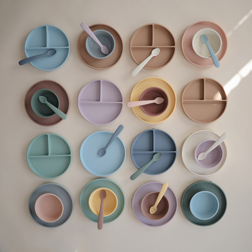 Mushie Silicone Suction Plate - 6 Colors