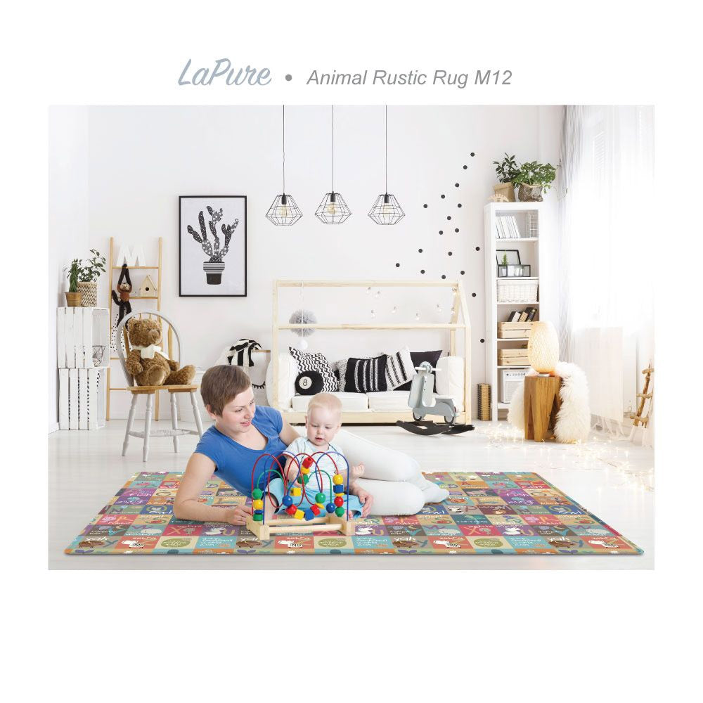 Parklon® LaPure PVC Bumper Playmat - Animal Rustic / Double Herringbone / Zig Zag Block