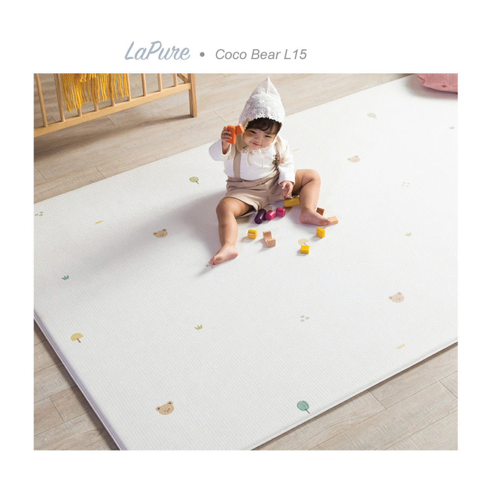 Parklon® LaPure PVC Bumper Playmat - Coco Bear (S/M/L)