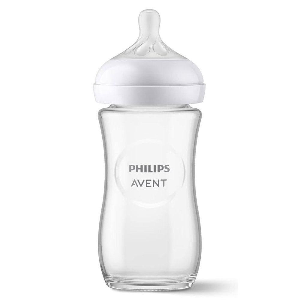 Philips Avent Natural Response Glass Bottle  - 120ml / 240ml