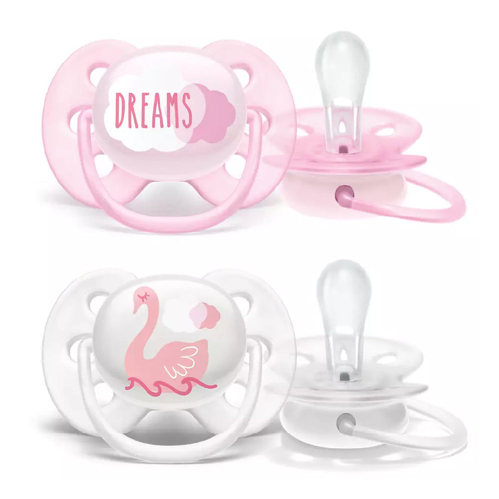 Pink avent hot sale pacifier