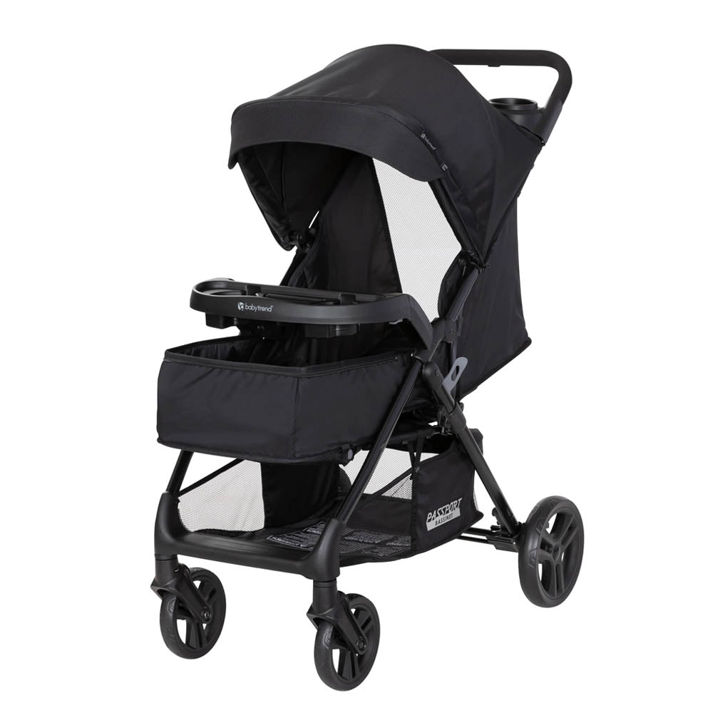 Black 2025 bassinet stroller