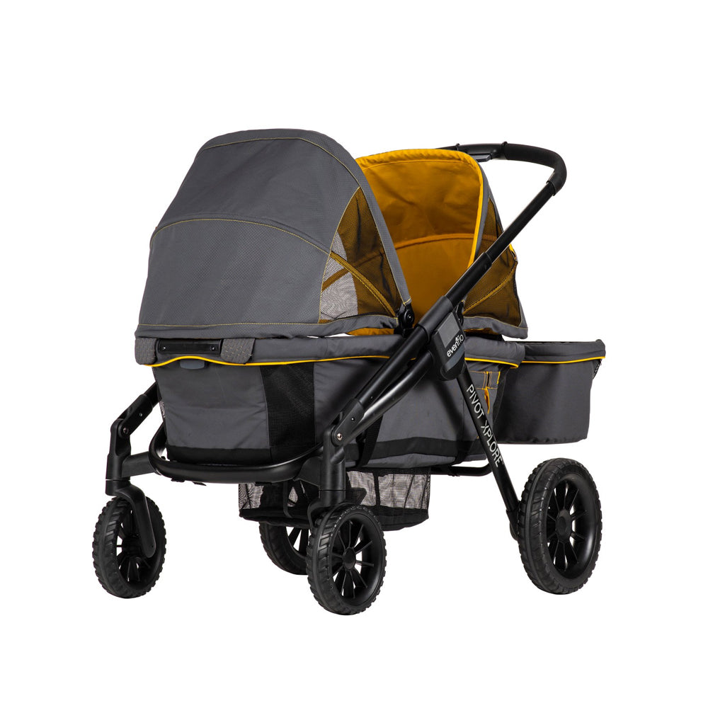 All terrain shop double pram