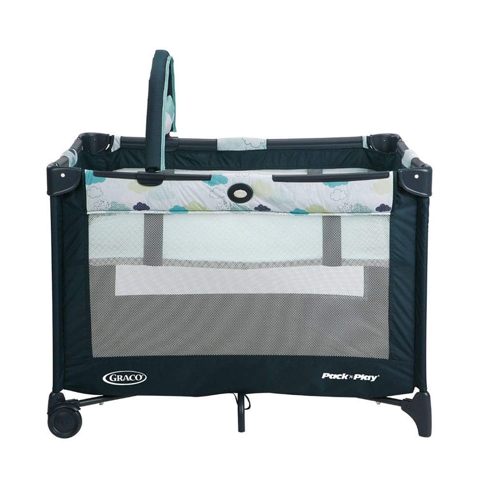 Graco playpen shop with bassinet