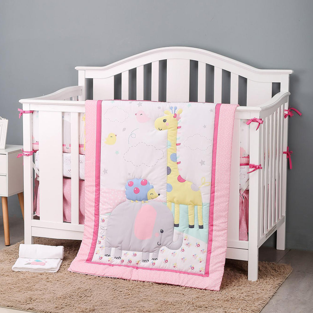Happy Cot 100% Polyester Bedding Set - Fun In The Moon (P17)