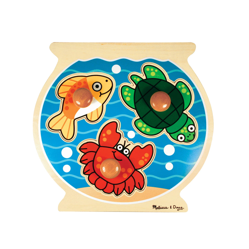 Melissa and doug sales large peg puzzle