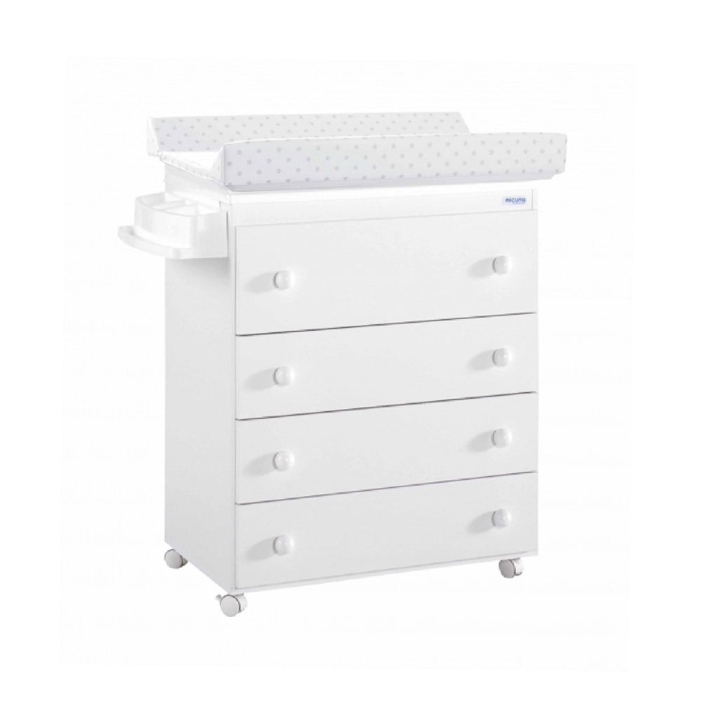 Micuna White Babybath w/ Changing Mat – Jarrons - Main Image