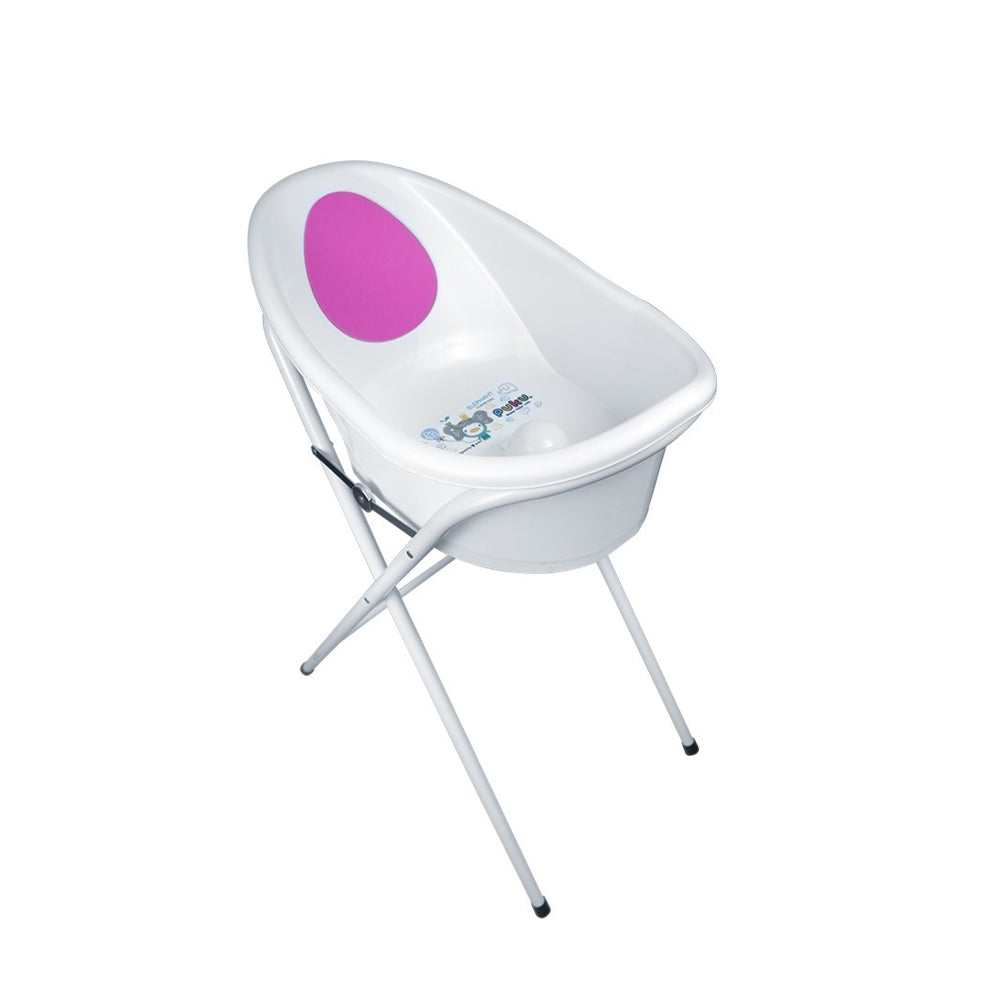 Puku baby bath hot sale tub with stand