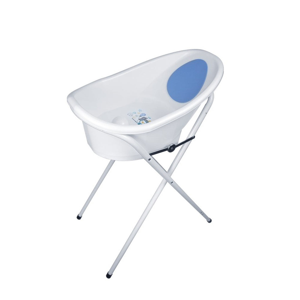 Puku baby bath store tub with stand