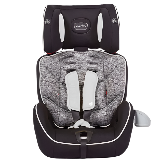 Evenflo Theron 3-in-1 Booster Car Seat - Black Granite