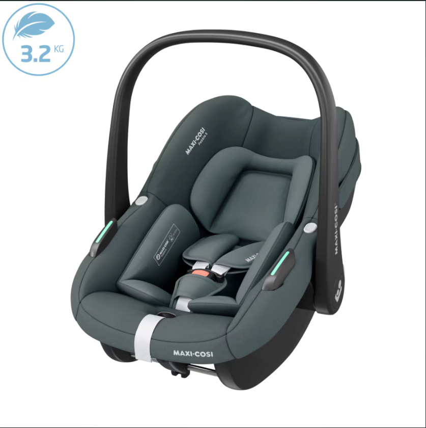 Maxi-Cosi Pebble S Car Seat - Tonal Graphite / Tonal Black