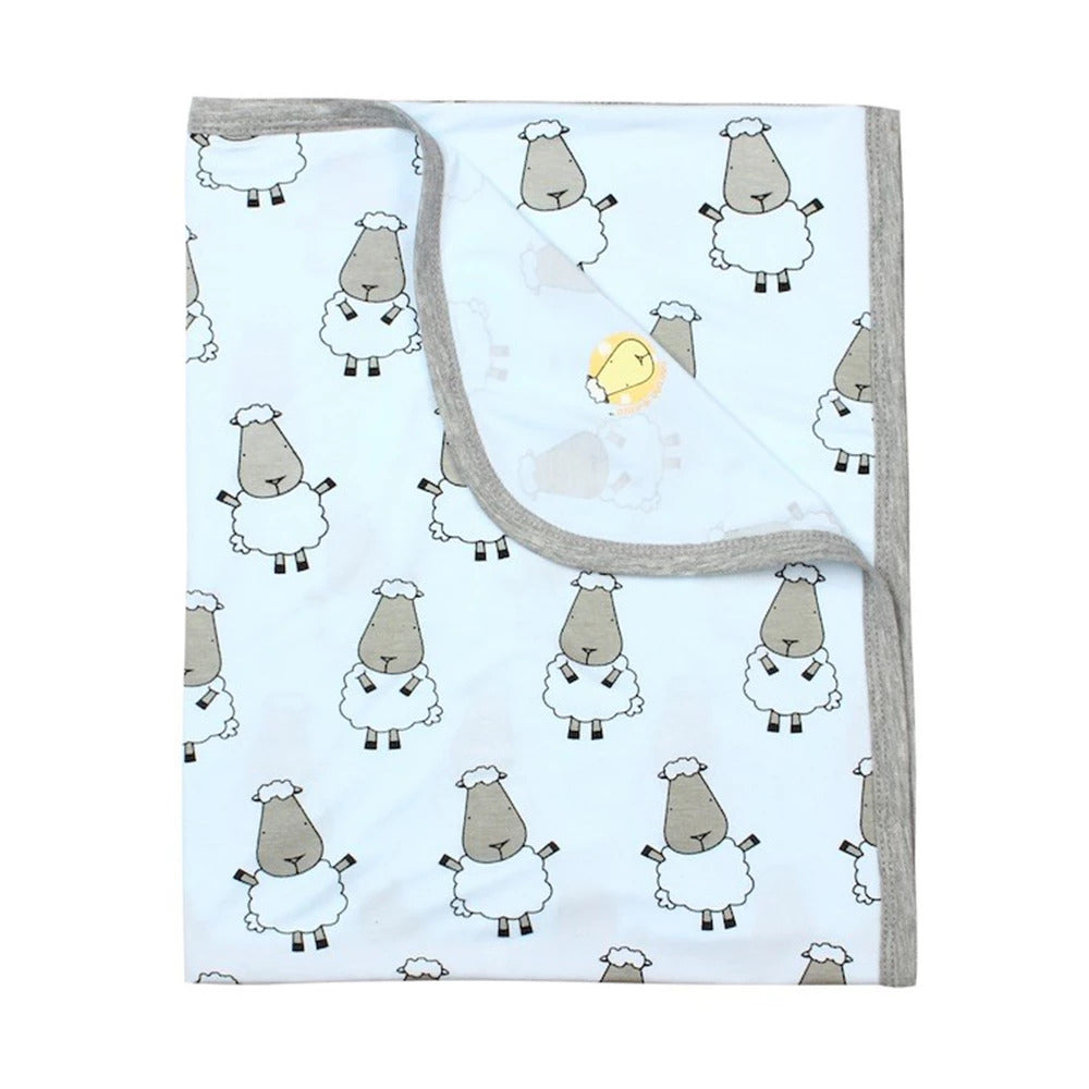 MooMooKow Baa Baa Sheepz® Single Layer Blanket (0-36M) (80 x 100 cm) - Various Designs