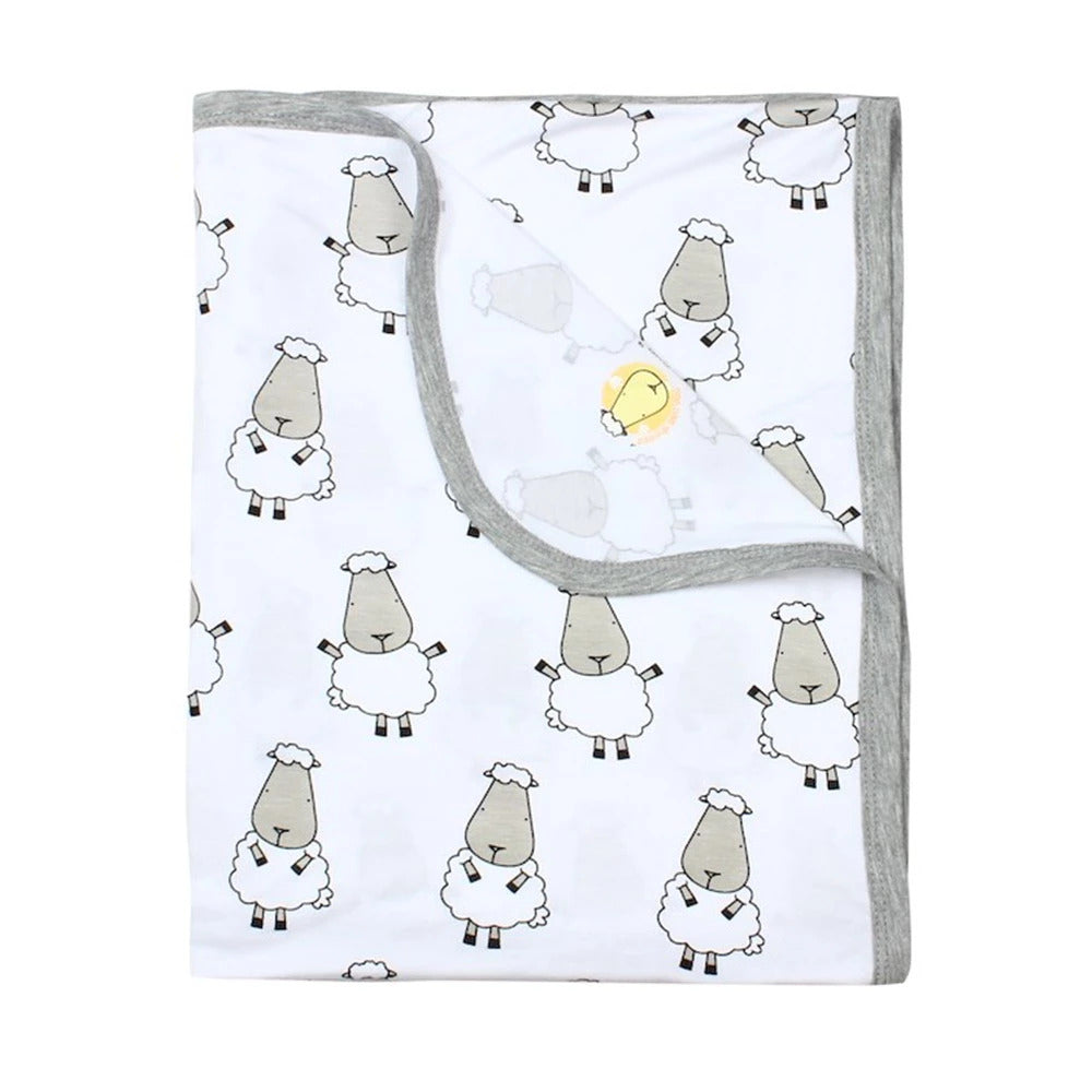 MooMooKow Baa Baa Sheepz® Single Layer Blanket (0-36M) (80 x 100 cm) - Various Designs