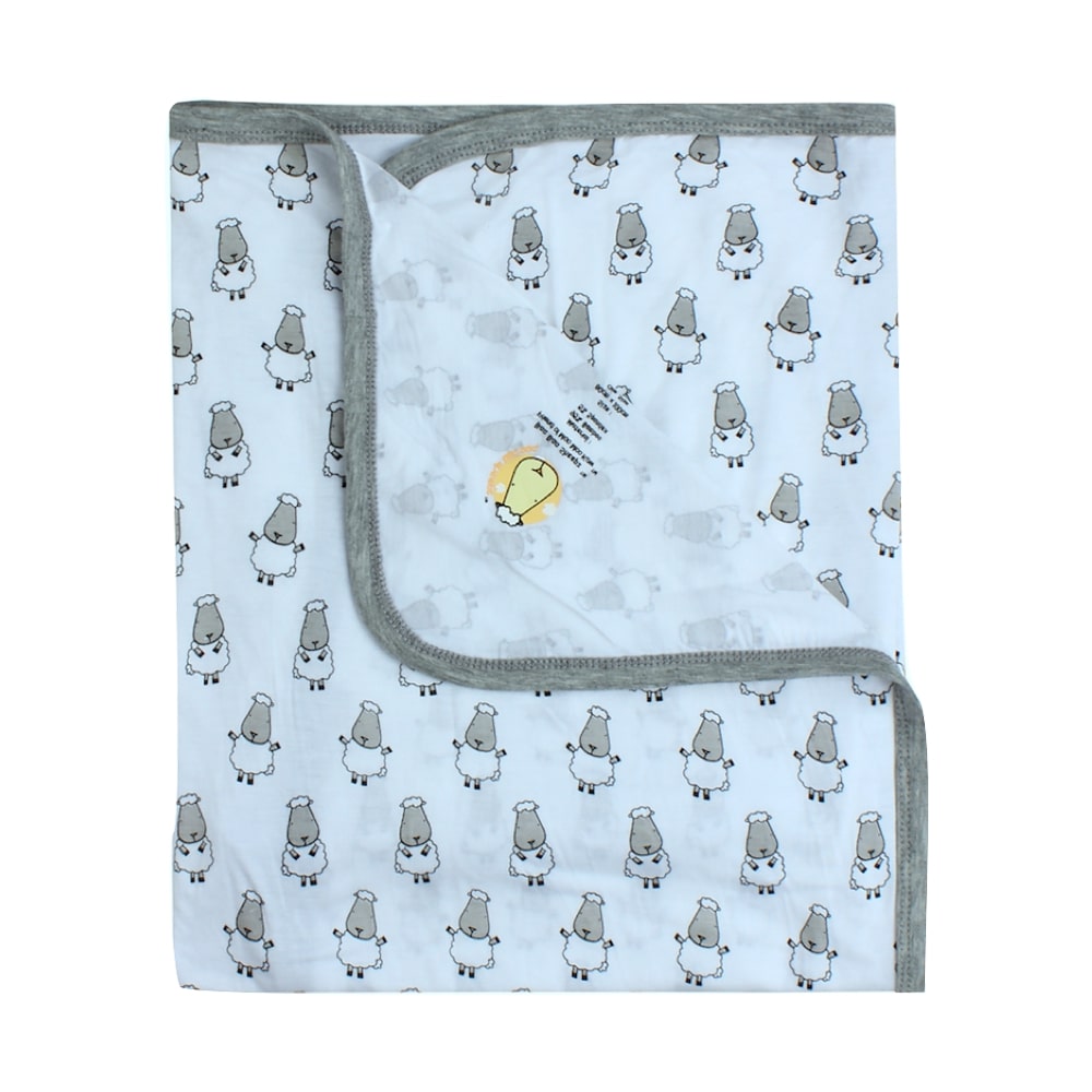 MooMooKow Baa Baa Sheepz® Single Layer Blanket (0-36M) (80 x 100 cm) - Various Designs