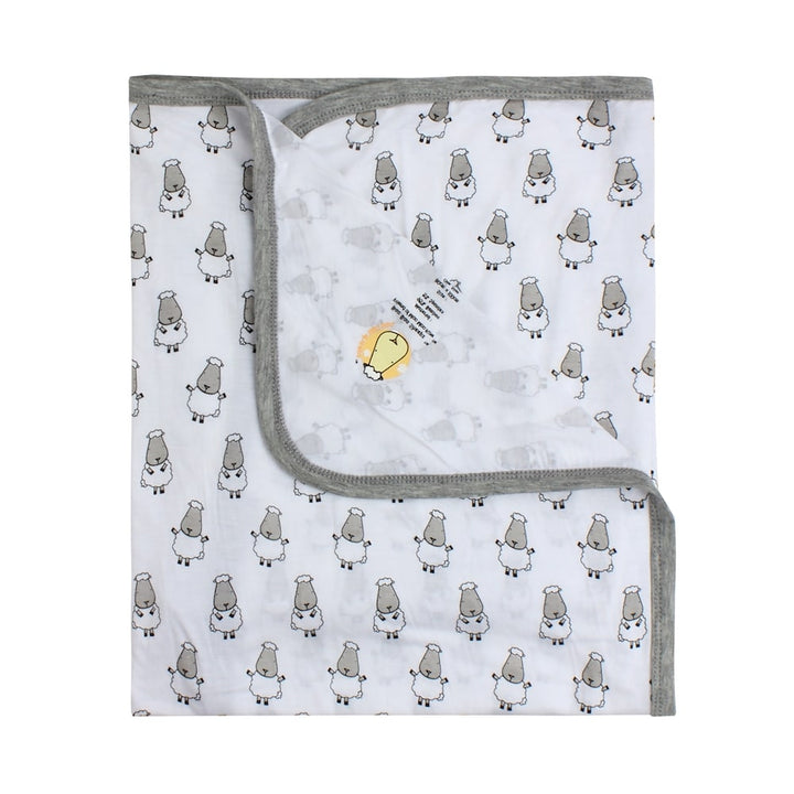 MooMooKow Baa Baa Sheepz® Single Layer Blanket (0-36M) (80 x 100 cm) - Various Designs