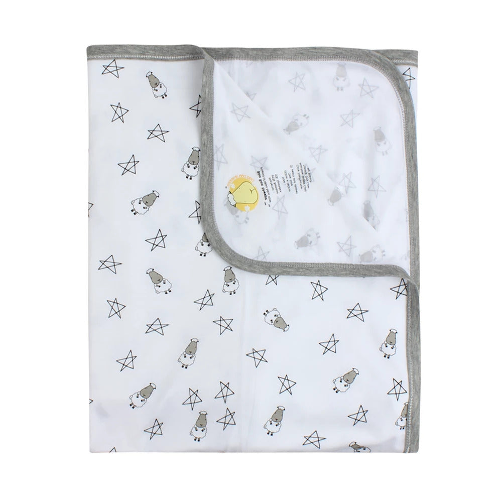 MooMooKow Baa Baa Sheepz® Single Layer Blanket (0-36M) (80 x 100 cm) - Various Designs