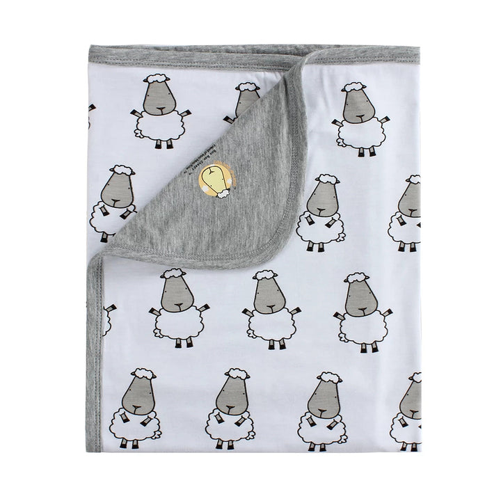 MooMooKow Baa Baa Sheepz Double Layer Blanket (0-36M) (80 x 100 cm) - Various Designs