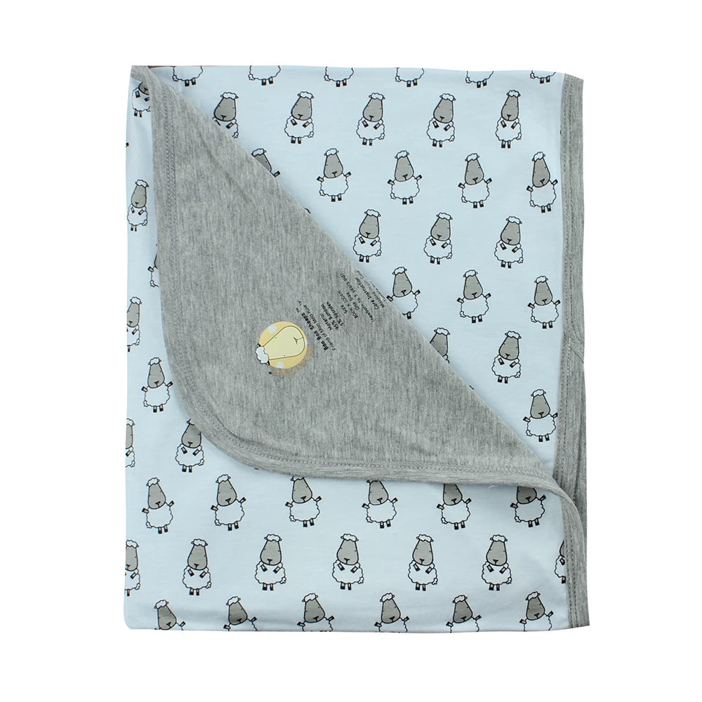 MooMooKow Baa Baa Sheepz Double Layer Blanket (0-36M) (80 x 100 cm) - Various Designs