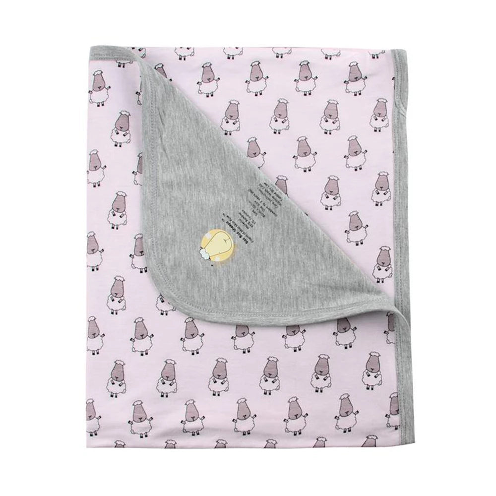 MooMooKow Baa Baa Sheepz Double Layer Blanket (0-36M) (80 x 100 cm) - Various Designs