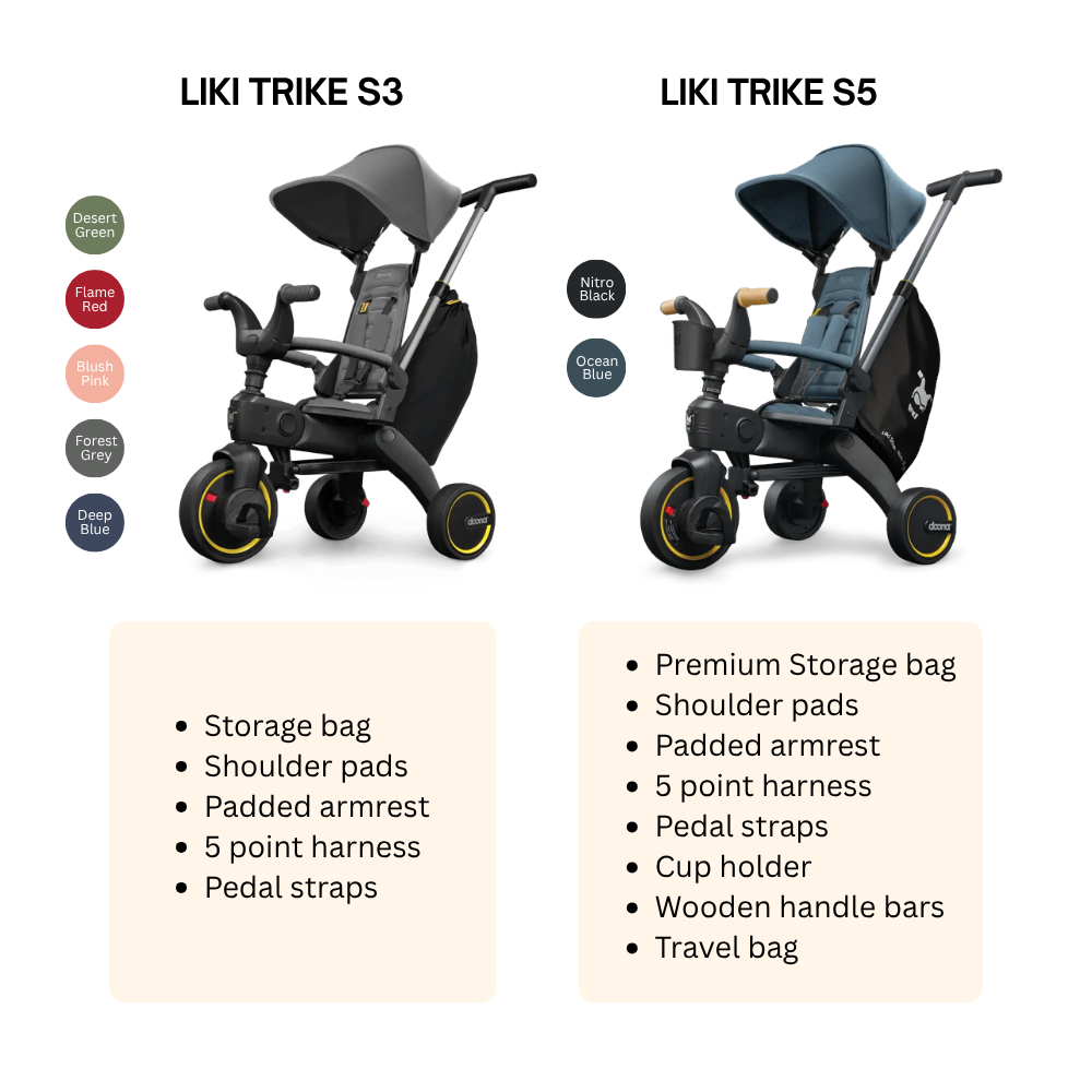 Doona S3 Liki Trike | 5 Colors
