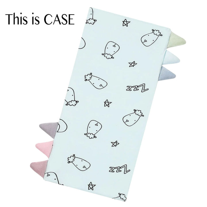 MooMooKow Baa Baa Sheepz Bamboo Bed Time Buddy Case M (38 x 18 cm) - Various Designs