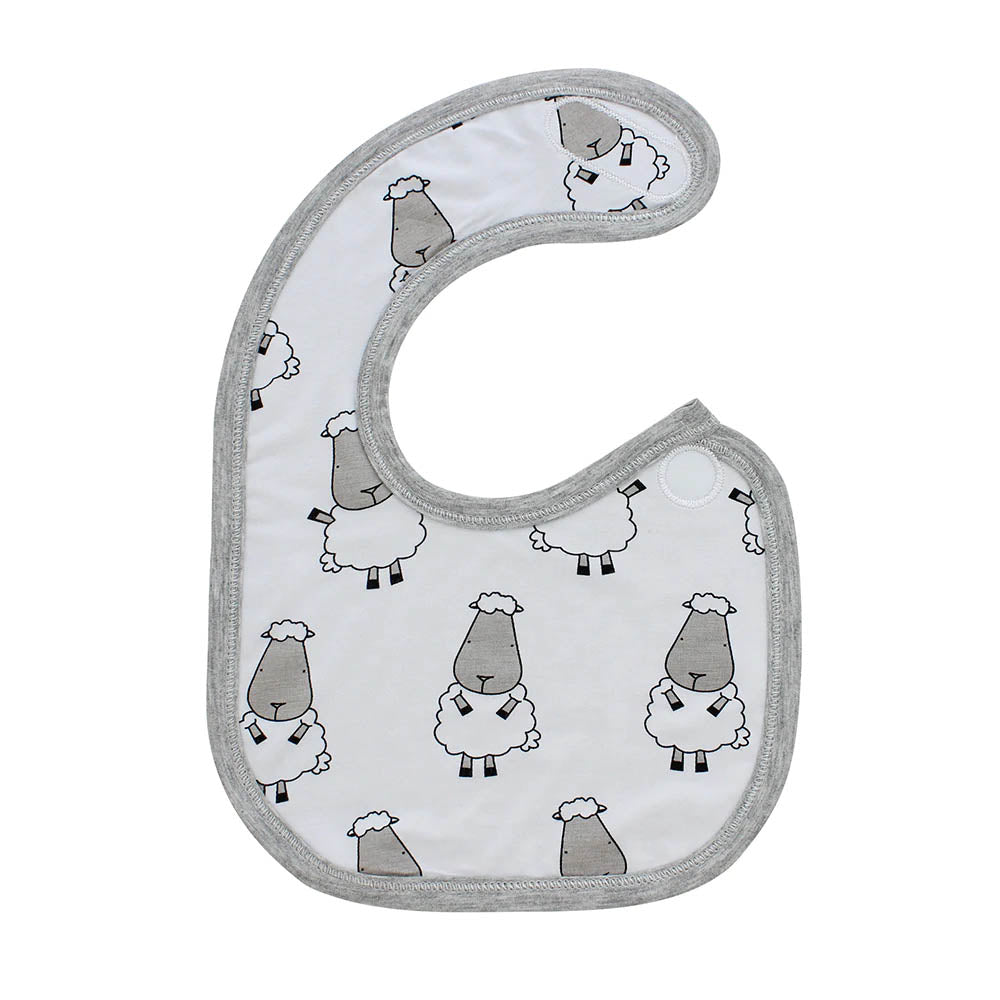 MooMooKow Baa Baa Sheepz Bib (0 - 6 Months) - Various Designs