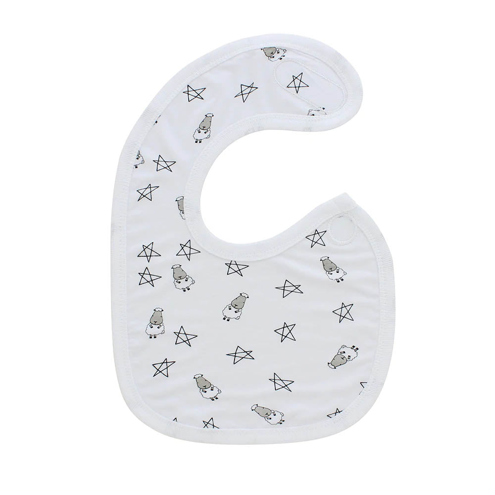 MooMooKow Baa Baa Sheepz Bib (0 - 6 Months) - Various Designs