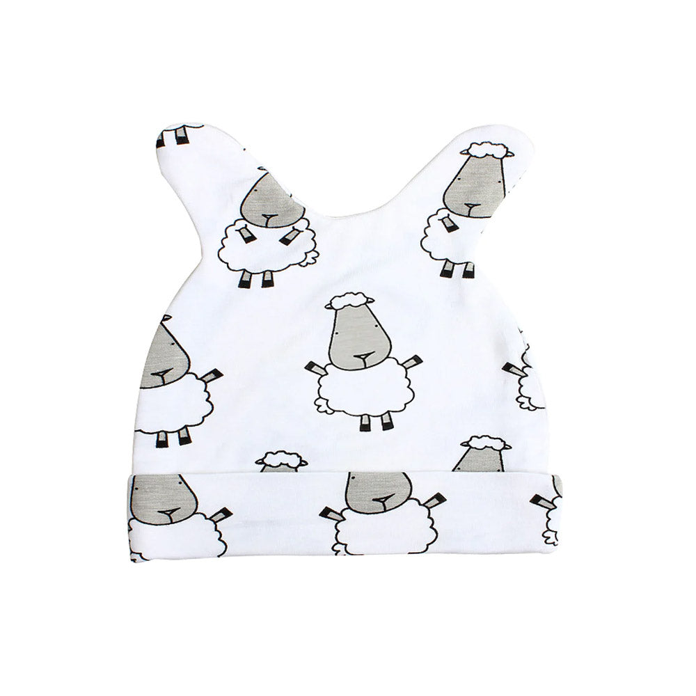 MooMooKow Baa Baa Sheepz Cap (0 - 6M) - Various Designs