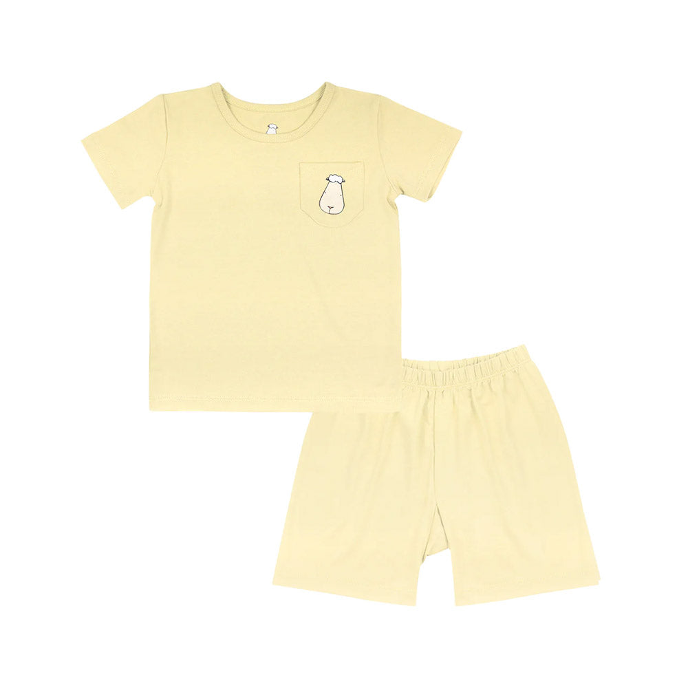 MooMooKow Baa Baa Sheepz Short Sleeve Shirt + Pants (0M - 4Y) - Various Designs