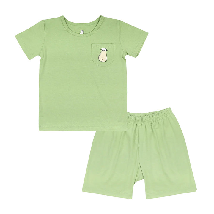 MooMooKow Baa Baa Sheepz Short Sleeve Shirt + Pants (0M - 4Y) - Various Designs