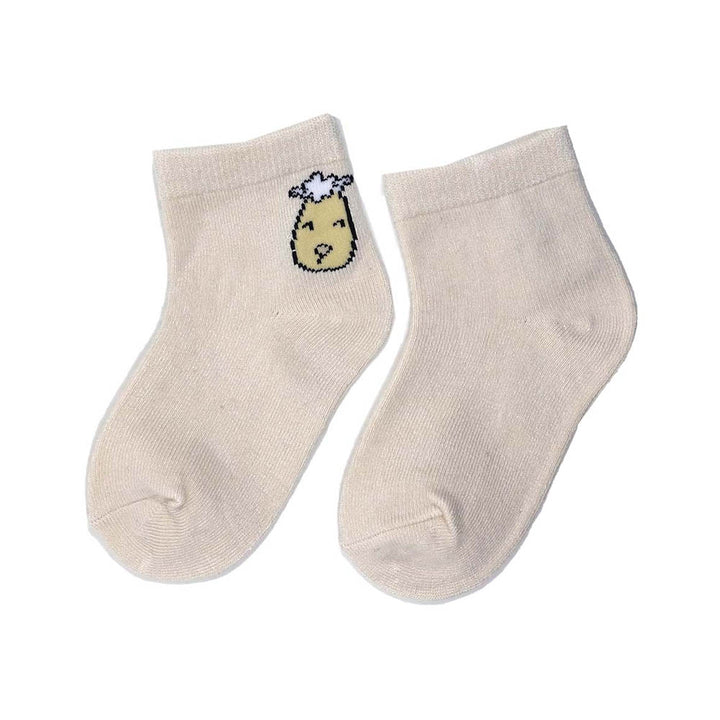 MooMooKow Baa Baa Sheepz Socks A001-J (1 Pair) (6M - 3Y) - Various Colors