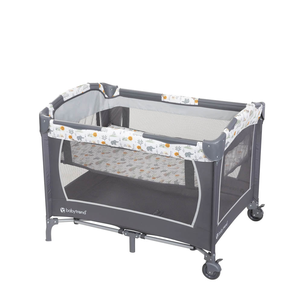 Baby Trend Nursery Center Playard - Animal Jubilee
