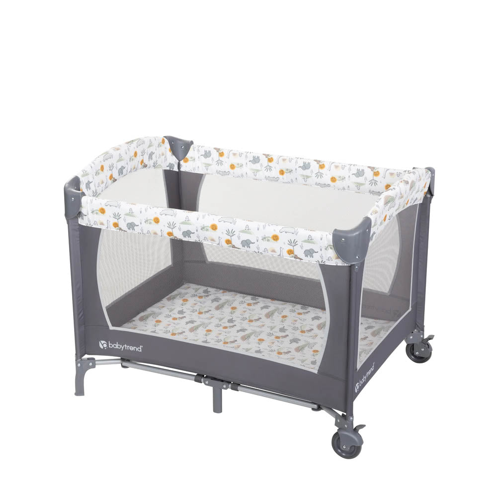 Baby Trend Nursery Center Playard - Animal Jubilee (Online Exclusive)