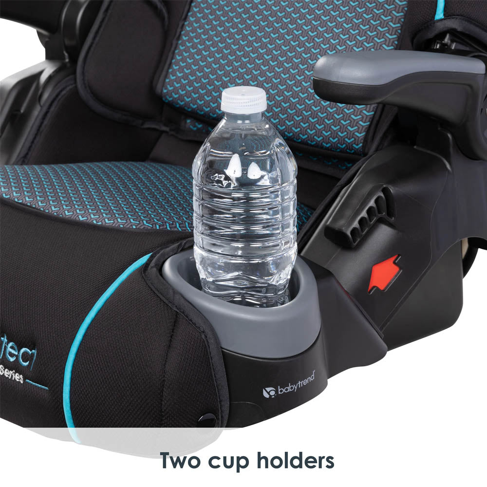 Baby Trend PROtect 2-in-1 Folding Booster Car Seat - Aqua Tech / Grey Tech