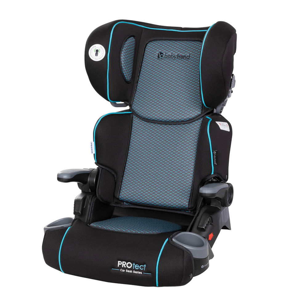 Baby Trend PROtect 2-in-1 Folding Booster Car Seat - Aqua Tech / Grey Tech (Online Exclusive)