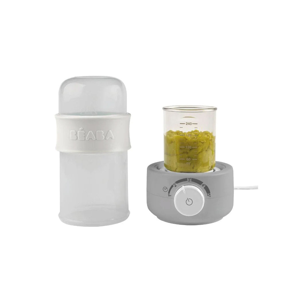 Beaba Baby Milk Bottle Warmer - Grey