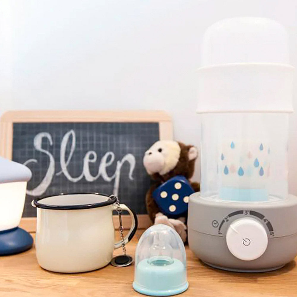 Beaba Baby Milk Bottle Warmer - Grey