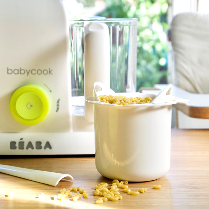 Beaba Babycook Solo & Duo Pasta & Rice Cooker - White