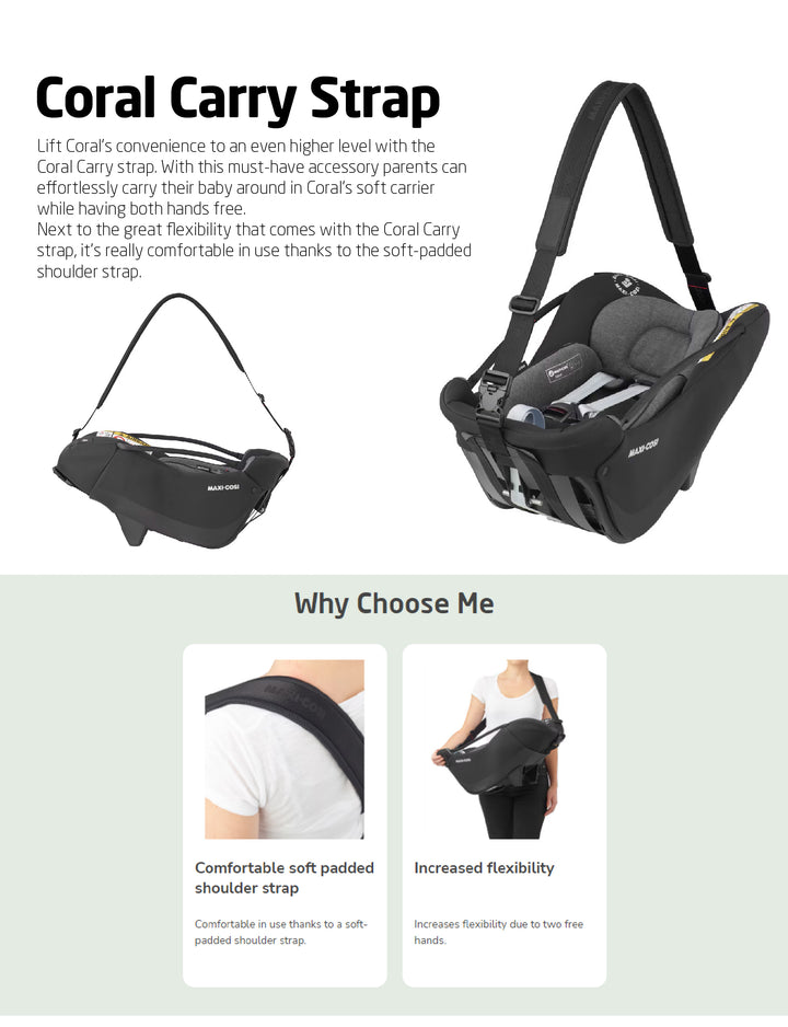 Maxi Cosi Coral Carry Strap