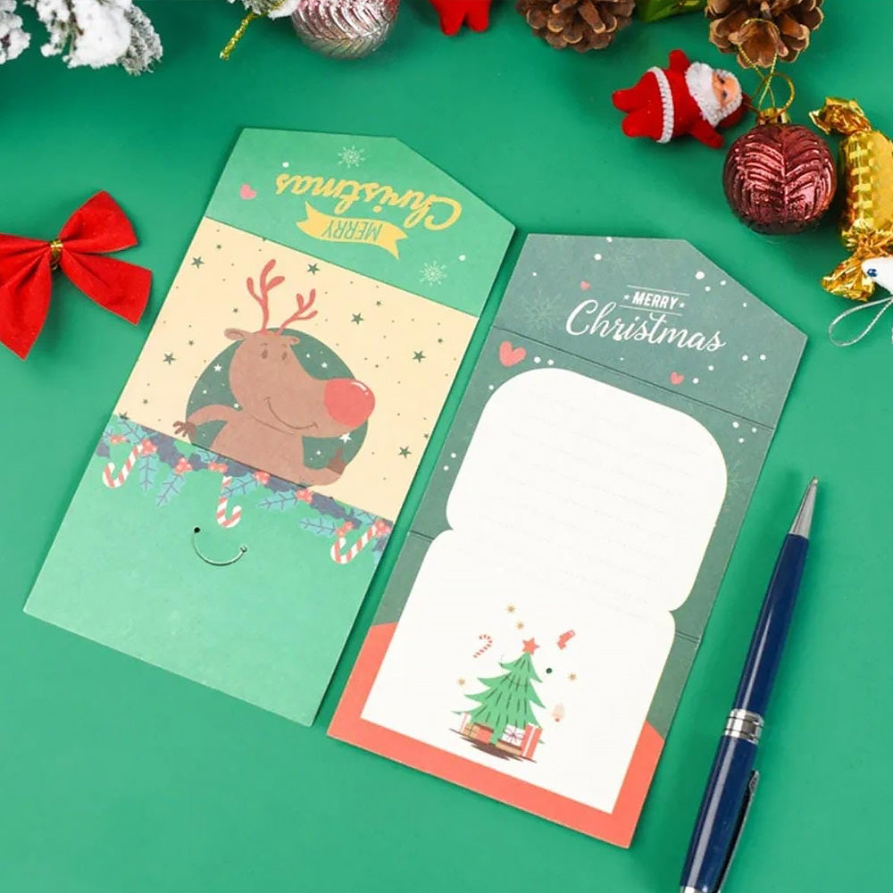 Mini Christmas Greeting Card - 6 Designs