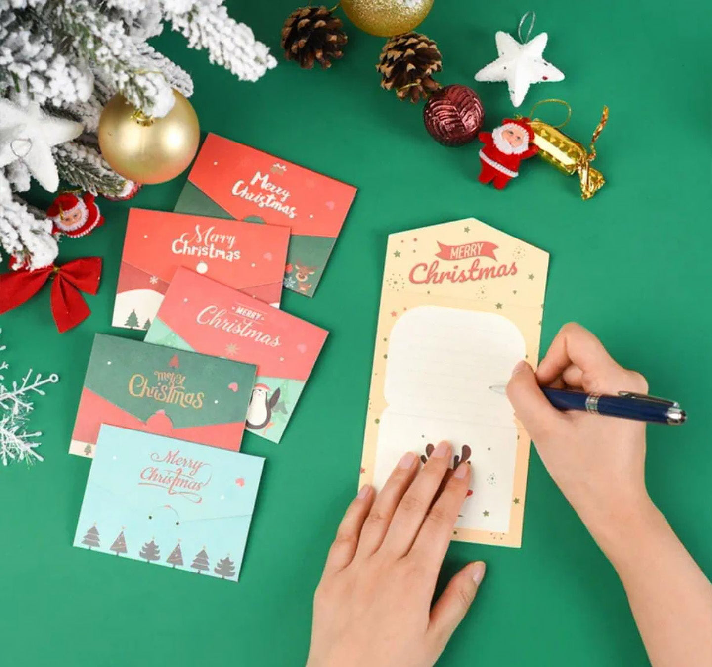 Mini Christmas Greeting Card - 6 Designs