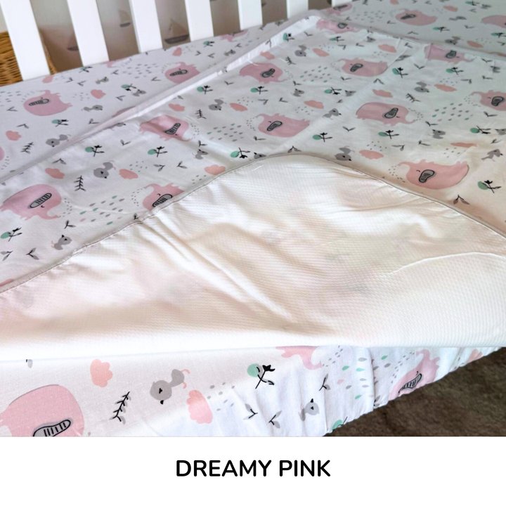 Happy Cot Waterproof Flat Sheet-Various Designs